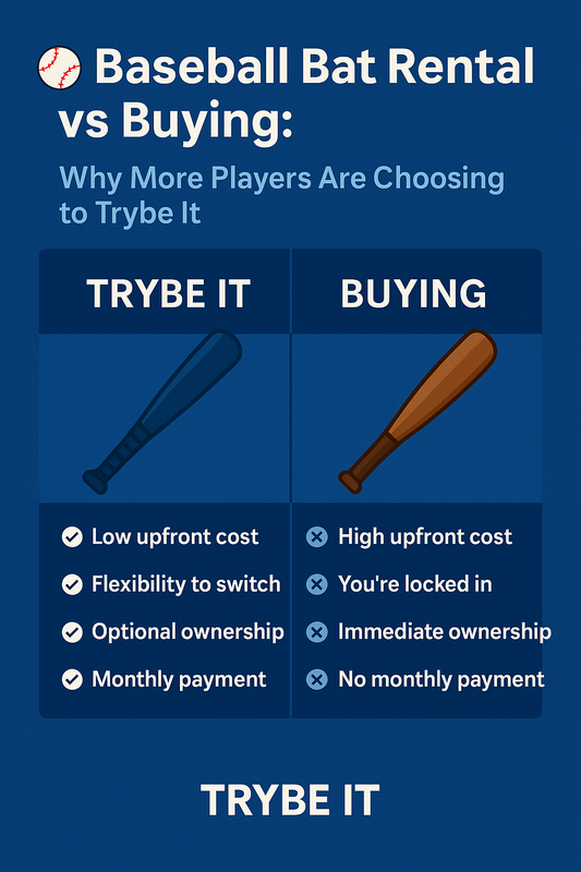 baseball bat rental program