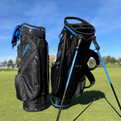 Lazrus Golf 11 pc Set - Driver, 3W, 4H, 6-PW Irons, 52° Wedge, Putter & Bag