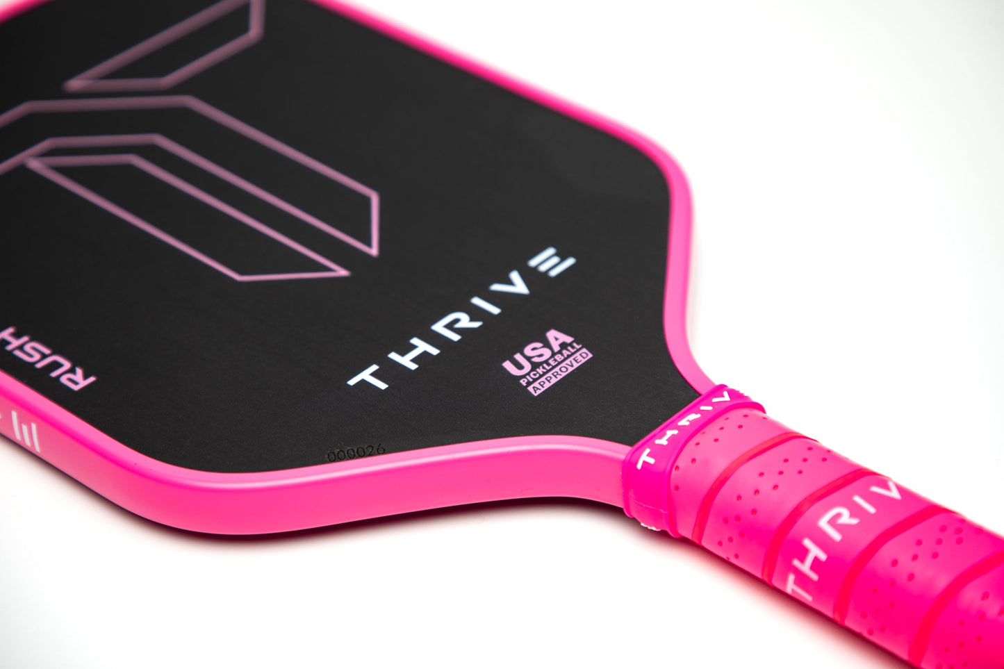 RUSH 13 PINK Pickleball Paddle – Speed, Control & Style