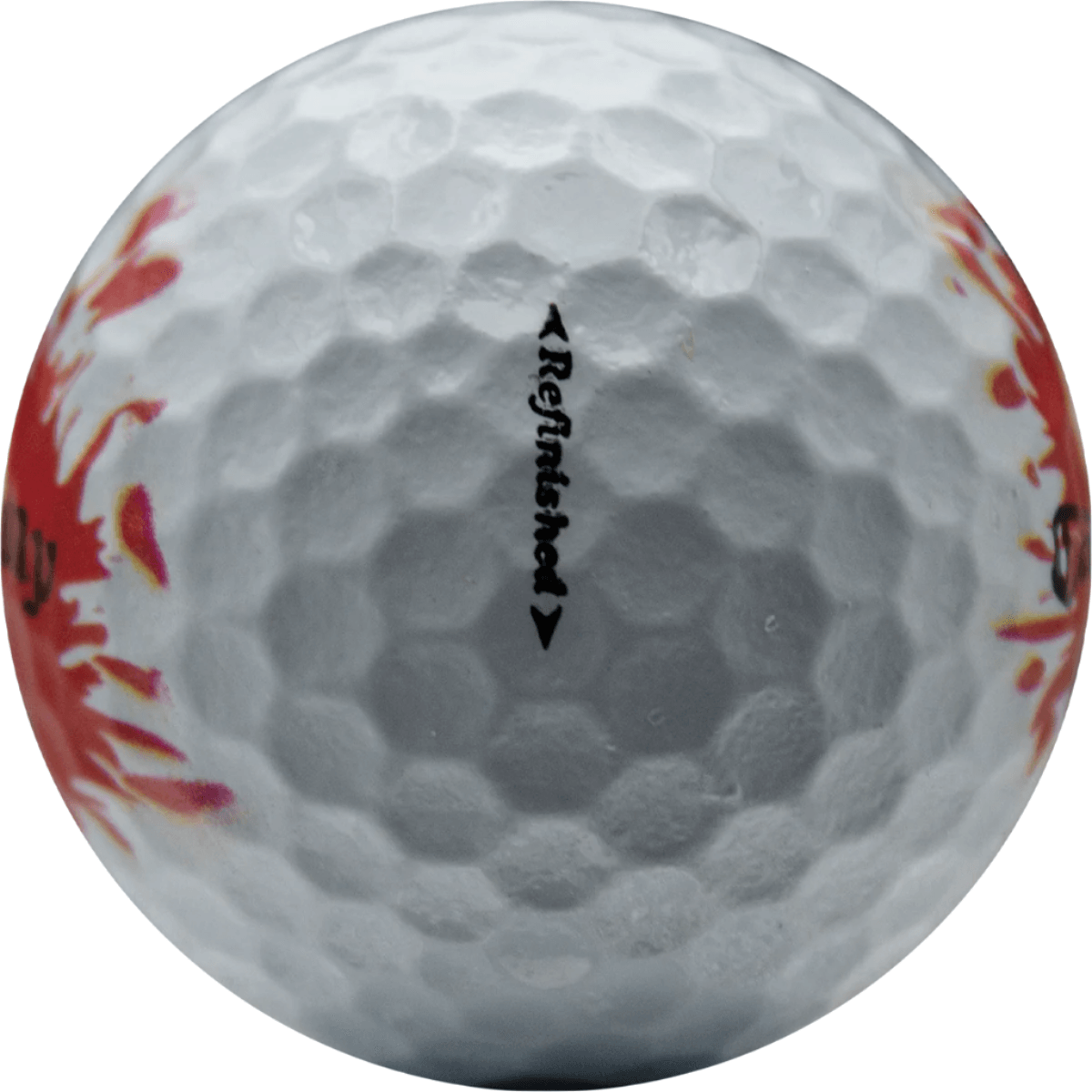 Refurbished Callaway Chrome Soft Blood Splatter Golf Balls