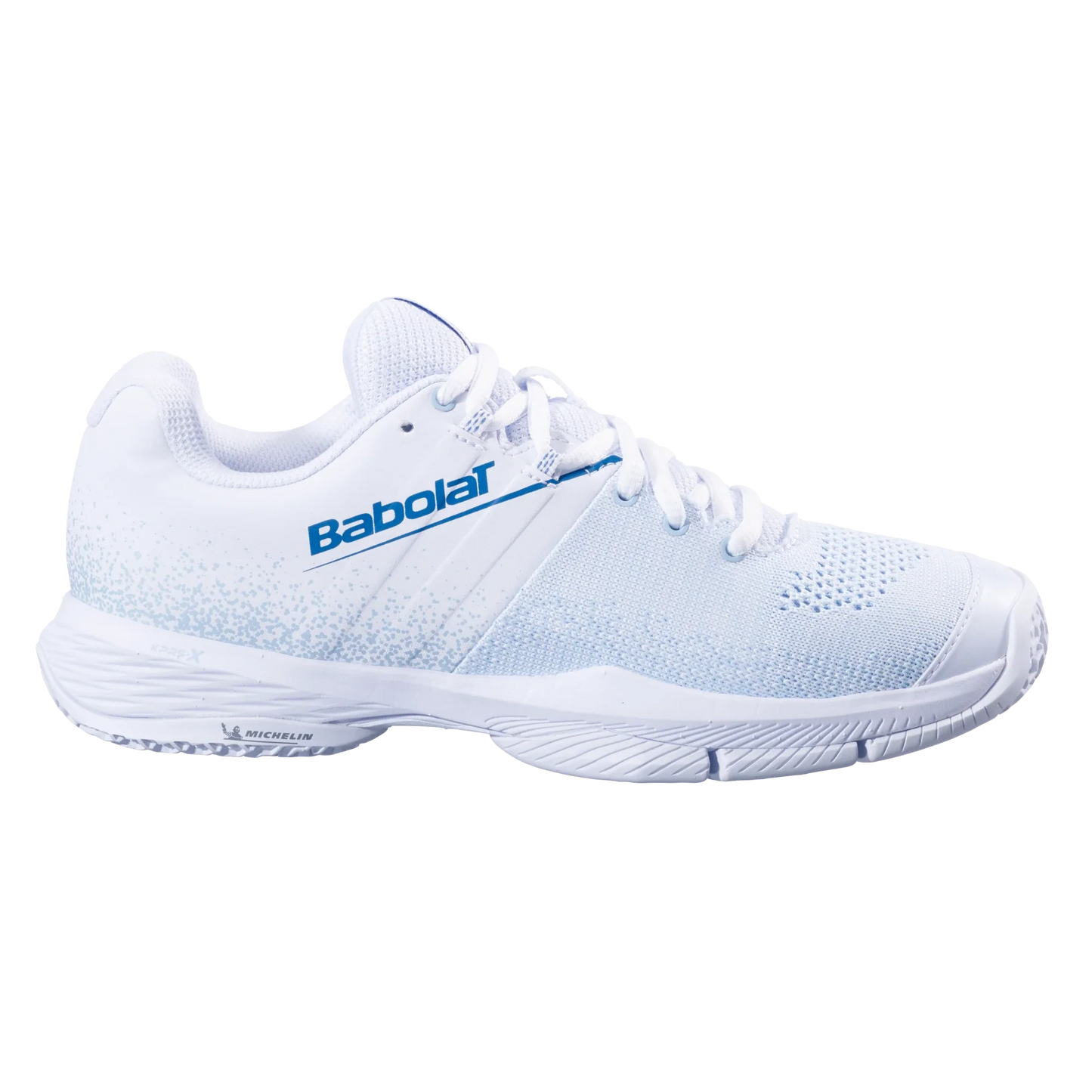 Babolat Sensa White/ Cool Blue Women Padel Shoes