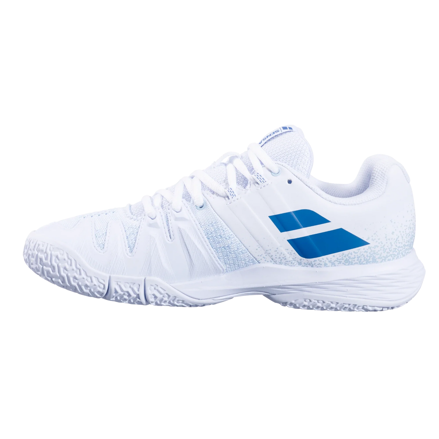 Babolat Sensa White/ Cool Blue Women Padel Shoes