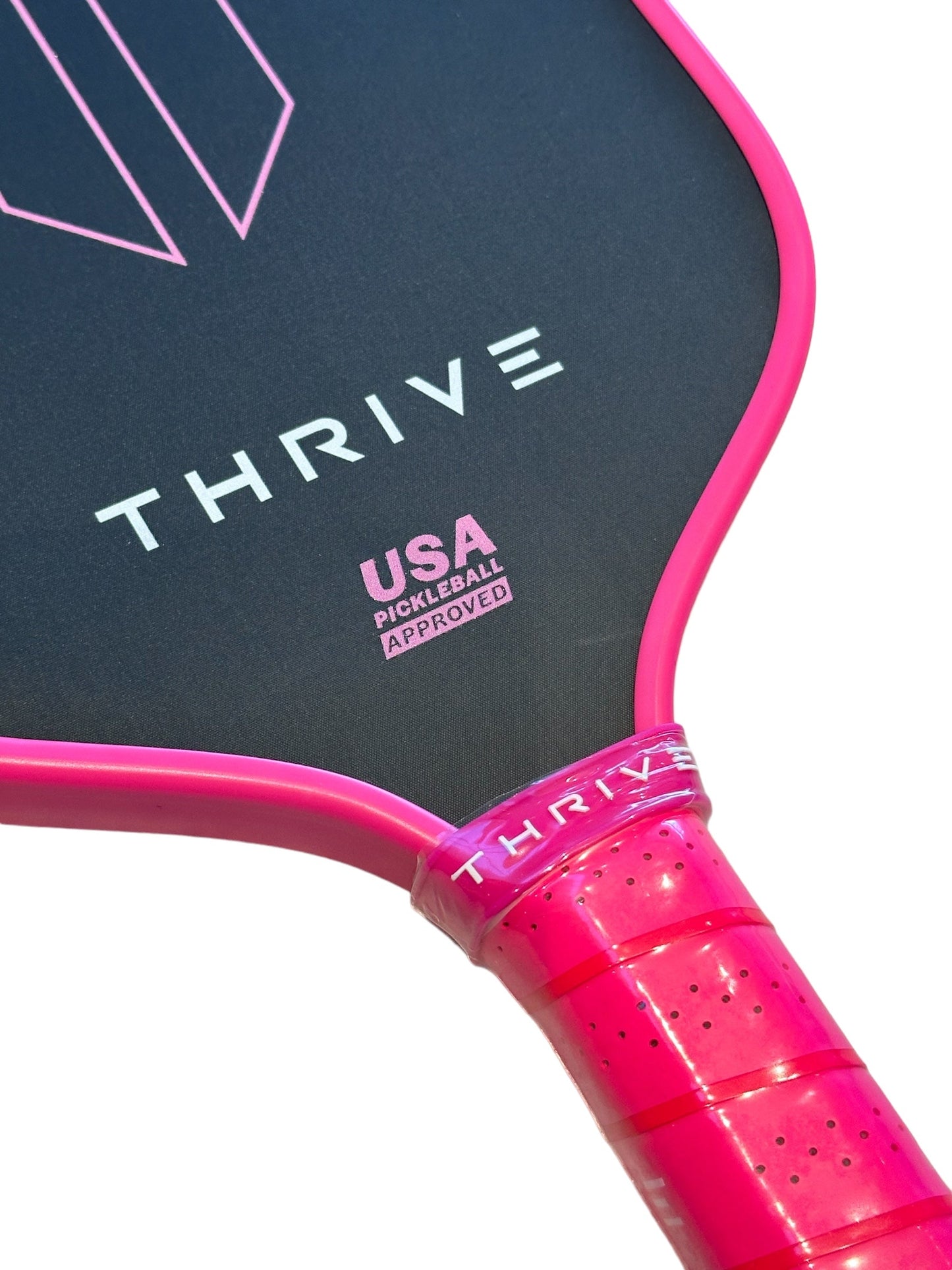 Thrive Pickleball Threat 16 Pink Pickleball Paddle – Spin & Control