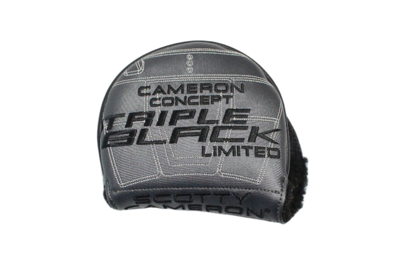 Pre-Owned Scotty Cameron Concept Triple Black Limited X9.5 Mallet Putter/ 33 Inch Shaft (Mint)