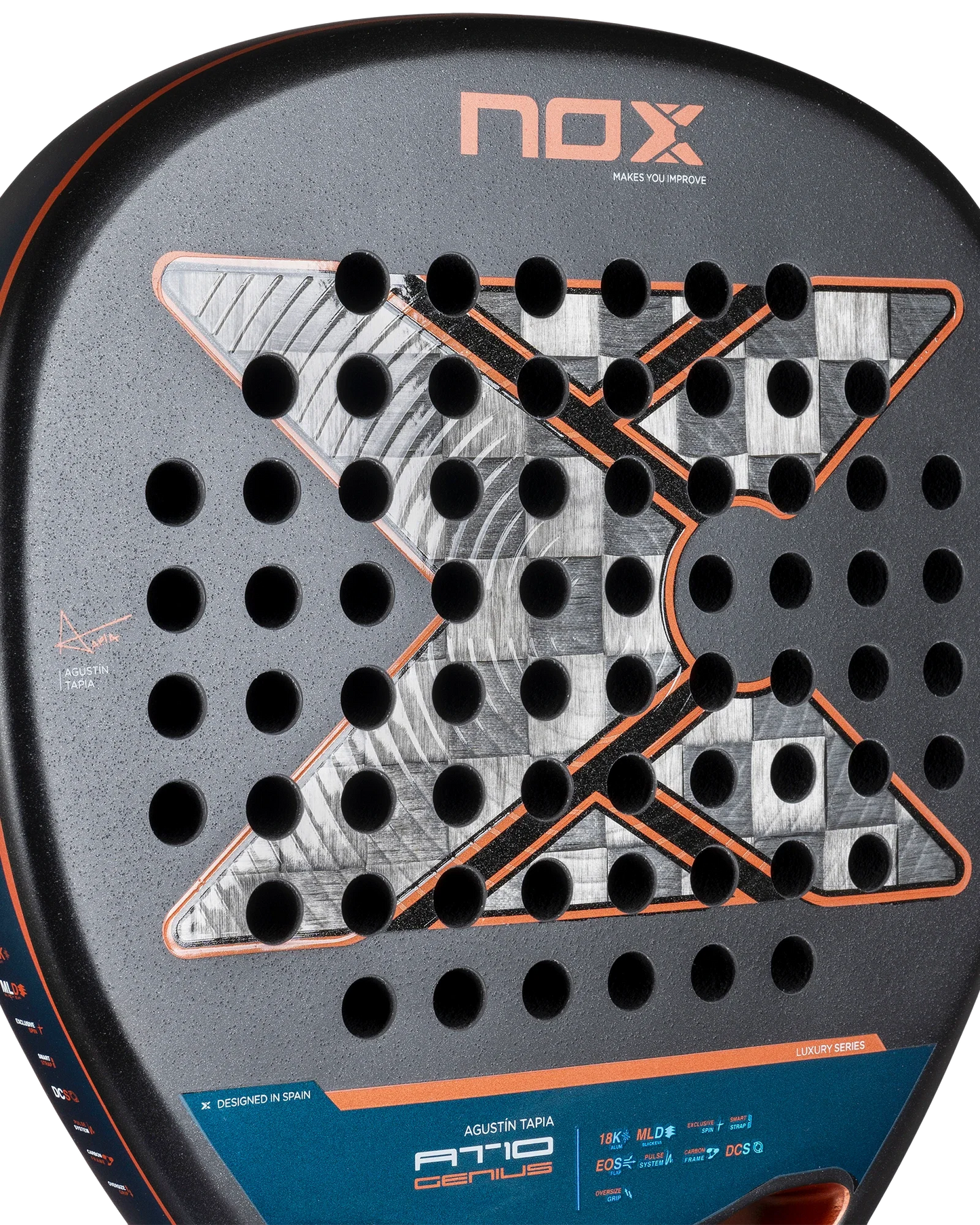 Nox AT10 Luxury GENIUS ATTACK 18K Alum 2025 by Agustin Tapia
