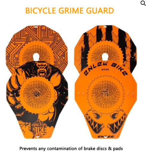 Enlee latest BICYCLE GRIME GUARD Anti-fouling Bike Grime Guard Wheel Cover