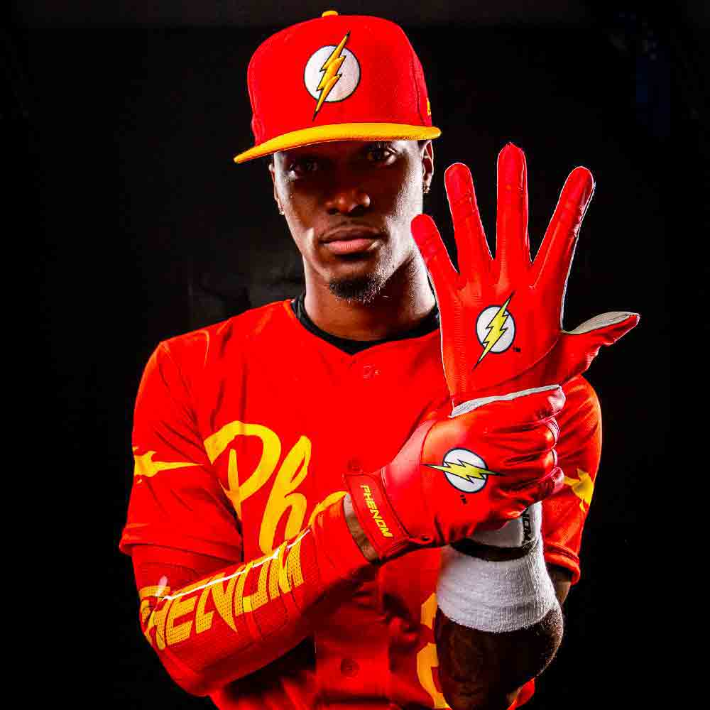 The Flash Batting Gloves Quantum Orbit by Phenom Elite