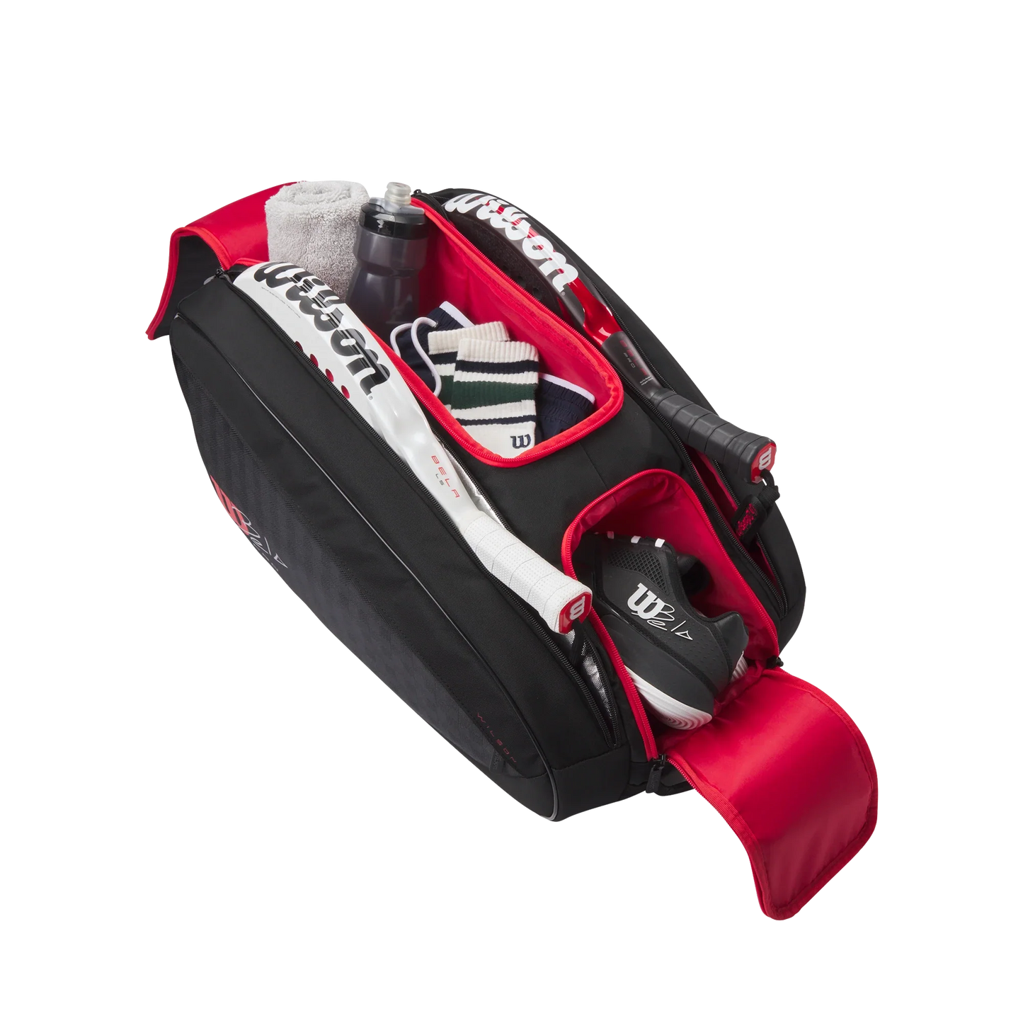 Wilson Bela V3 Padel Racket Bag Black/Red