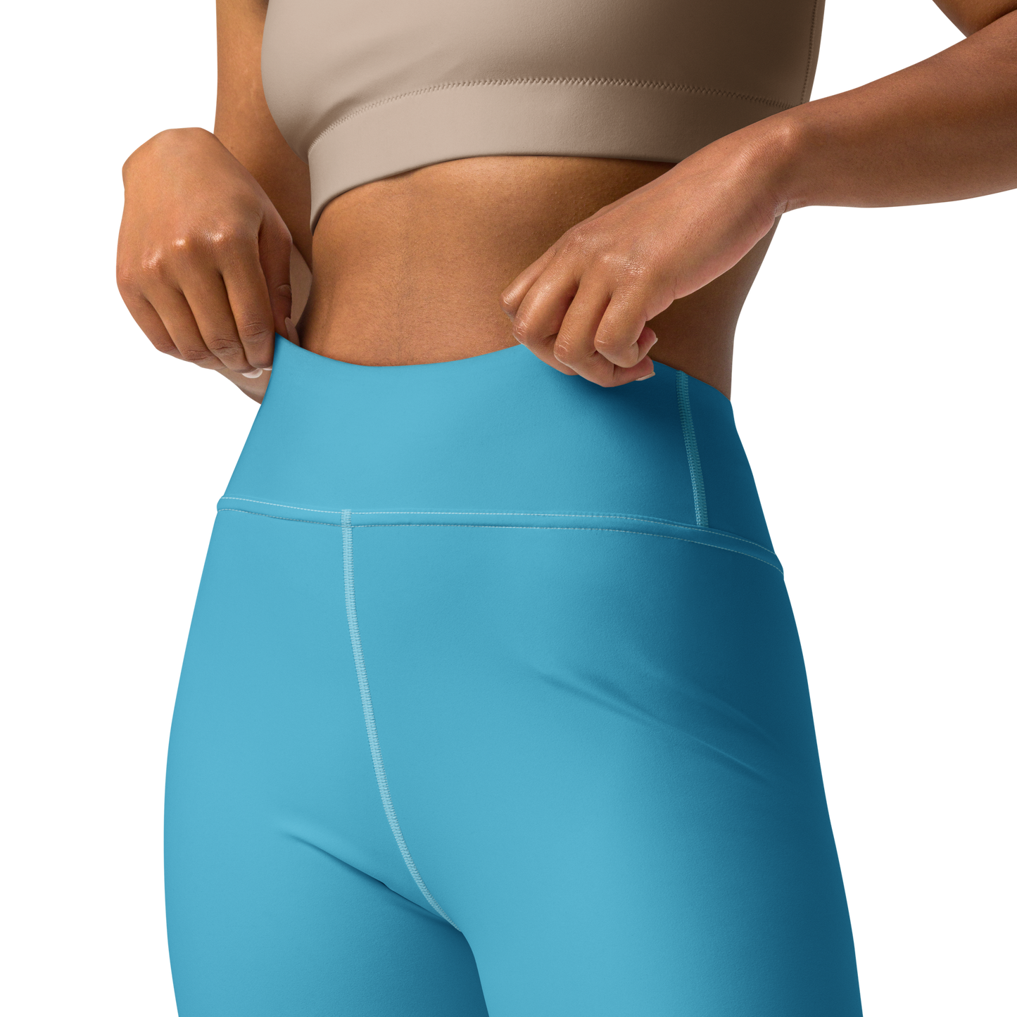 CROWN PICKLEBALL - High-performance Leggings (Sky)