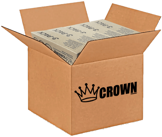 CROWN PICKLEBALL - High-Performance NEAPOLITAN OUTDOOR Pickleballs  - RETAIL (102-PACK PINK, COCONUT, BLACKBERRY)