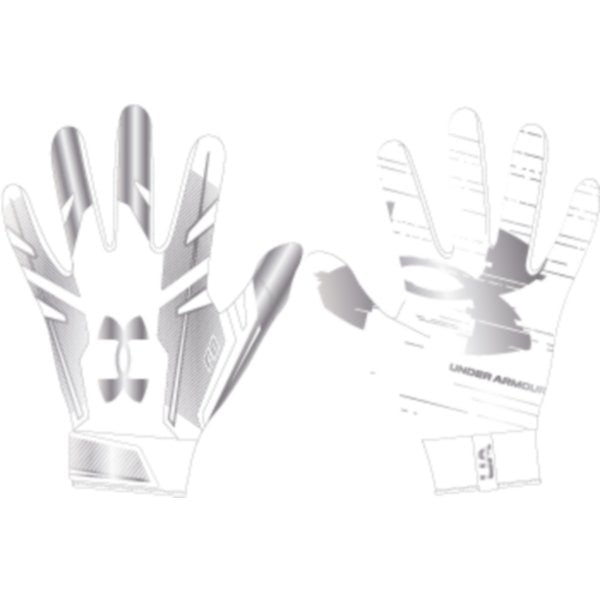 UA Youth F8 Football Gloves