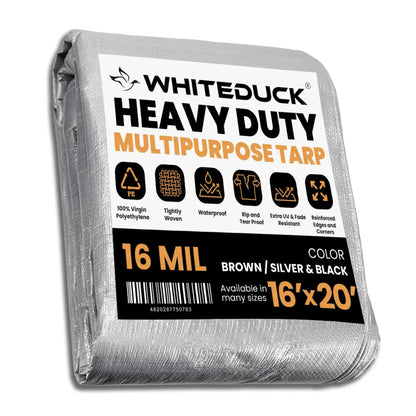 16’ x 20’ Super Heavy Duty Poly Tarp