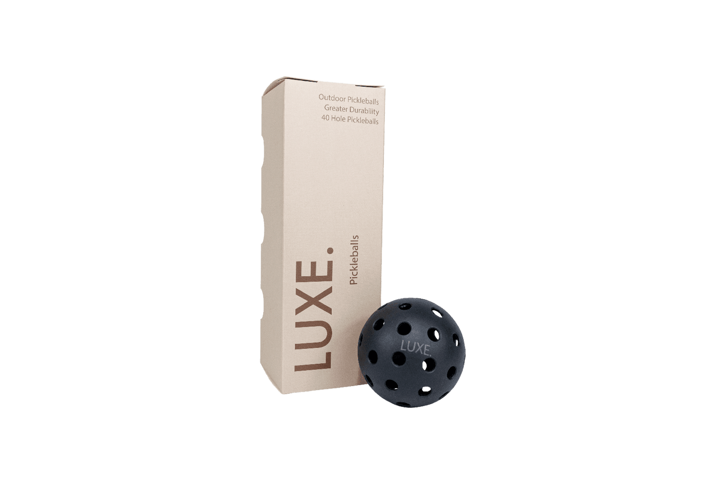 Black Pickleballs - Pack of 3
