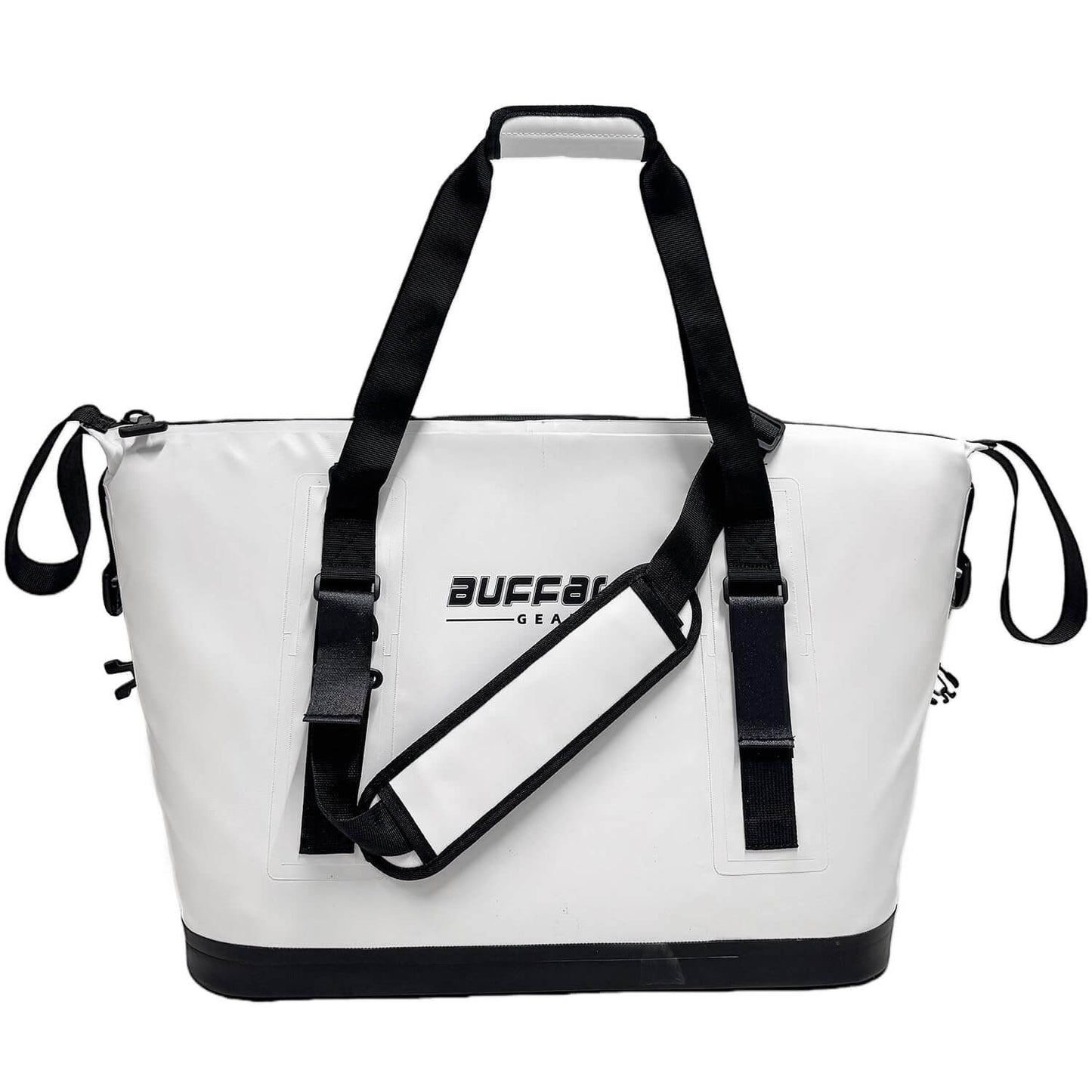 37QT Fish Cooler Bag With Fishing Rod Holder