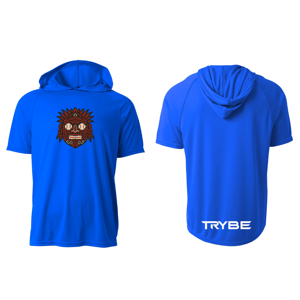 Baseball Trybe Drifit Short Sleeve Hoodie