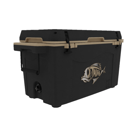 Taiga Coolers 55 Quart Black and Tan Cooler