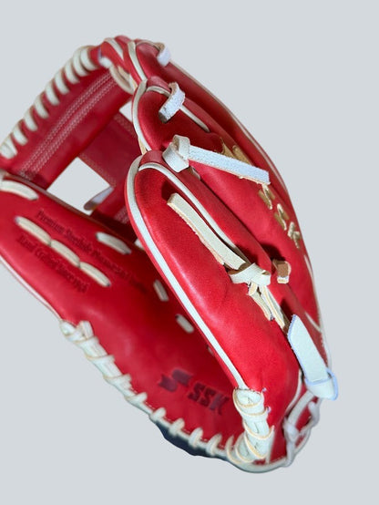SSK Z7 Specialist 11.5” Baseball Glove – Red/Camel – Brand New – W/SSK BAG