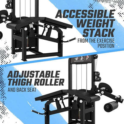 SFE Commercial Leg Extension Prone Leg Curl Combo w/250lb weight stack (New)