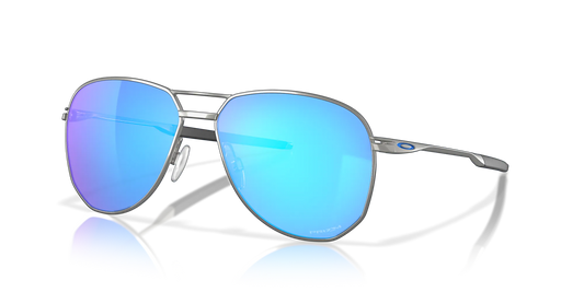 Oakley Contrail Satin Chrome w/ PRIZM Sapphire Lens (41470357)