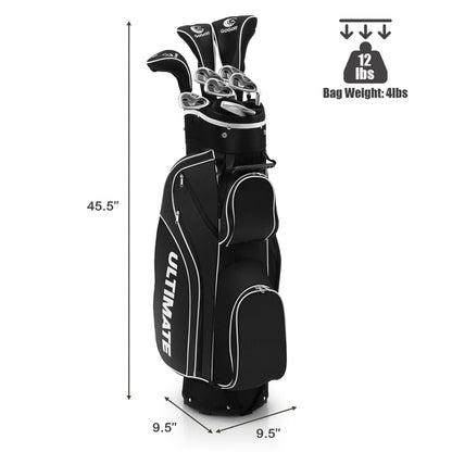 Women's Complete Golf Club Set - 10 Piece with Stand Bag