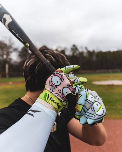 Rick and Morty Batting Gloves Quantum Orbit by Phenom Elite