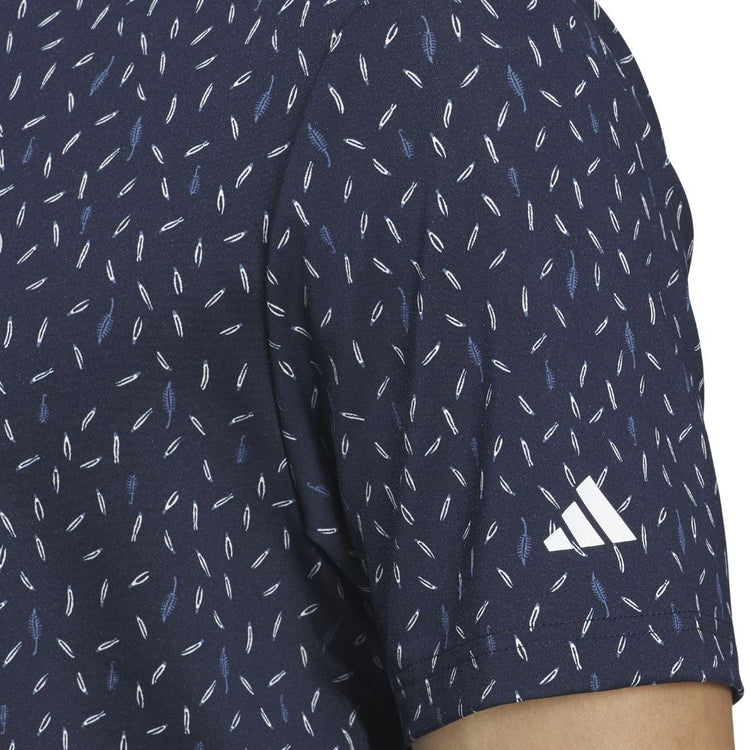 Adidas Ultimate365 Allover Print Golf Polo Shirt 2024
