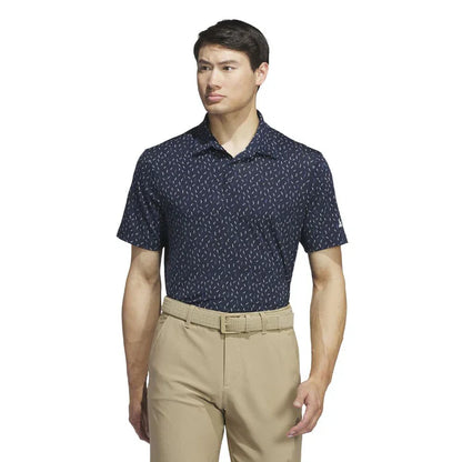 Adidas Ultimate365 Allover Print Golf Polo Shirt 2024
