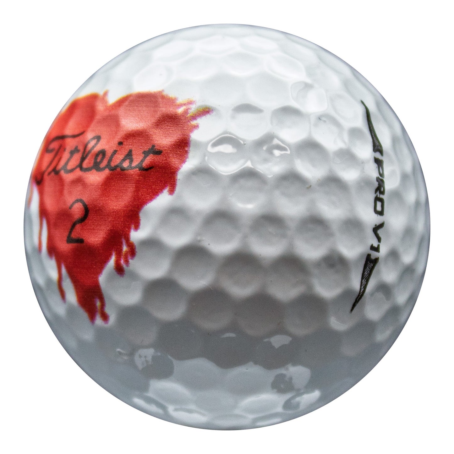 Refurbished Titleist Pro V1 Bleeding Hearts Golf Balls