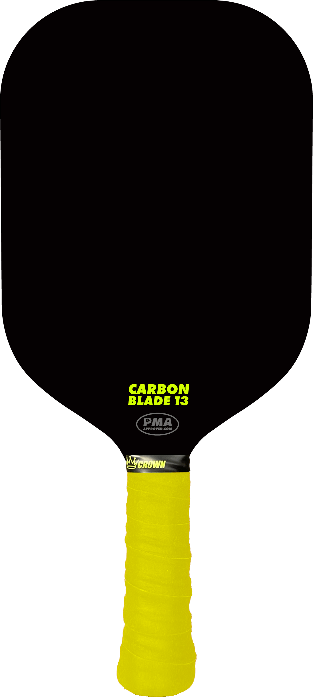 CROWN PICKLEBALL - Carbon Blade 13 (BLACK Paddle)