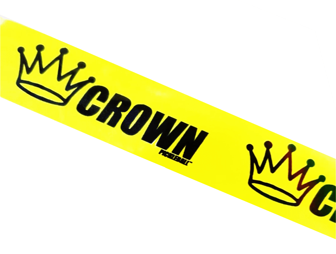 CROWN PICKLEBALL - Pickleball Paddle Edge Guard Tape (3-PACK LIME)