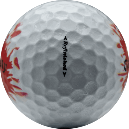 Refurbished Callaway Chrome Soft Blood Splatter Golf Balls