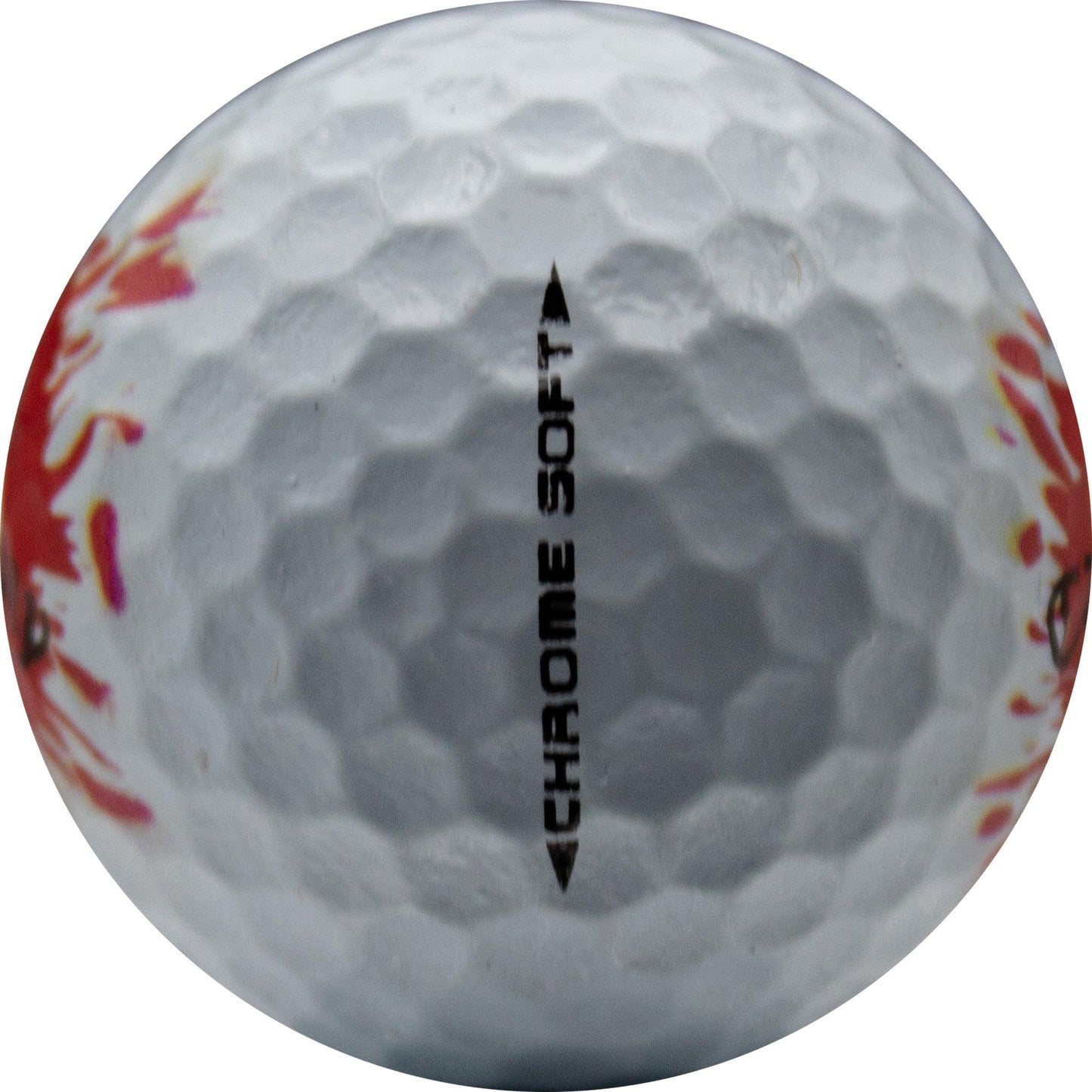 Refurbished Callaway Chrome Soft Blood Splatter Golf Balls