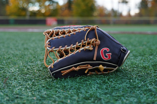 12.75" Outfield 6-Finger Grace Glove - Black/Brown