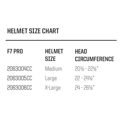 Schutt F7 PRO STOCK HELMET