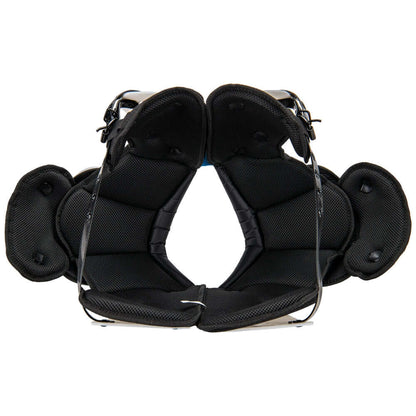 Champro Falcon shoulder pads interior view, featuring padded lining for comfort and support in football.