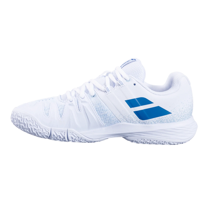 Babolat Sensa White/ Cool Blue Women Padel Shoes