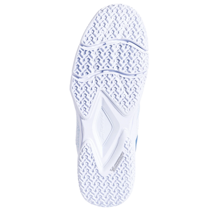 Babolat Sensa White/ Cool Blue Women Padel Shoes