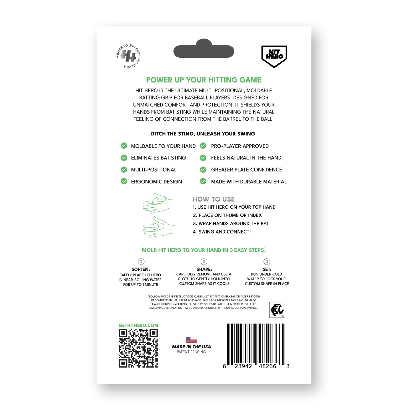 Hit Hero V2 Baseball Thumb Guard