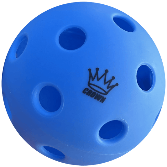 CROWN PICKLEBALL - High-Performance INDOOR Pickleballs (3-PACK BLUEBERRY)