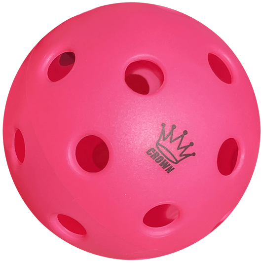 CROWN PICKLEBALL - High-Performance INDOOR Pickleballs (3-PACK DRAGONFRUIT)