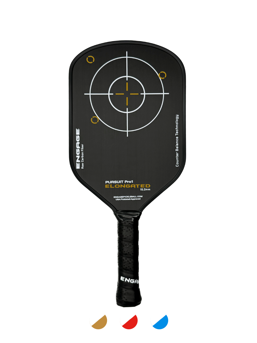 NEW GRAPHIC. Pursuit Pro1 Elongated 15.2 Power Series | Raw Carbon Fiber