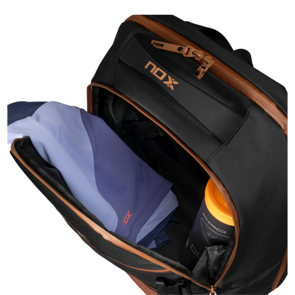 Nox Luxury Open Series BLACK/BROWN Backpack