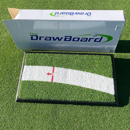 Draw Board Golf Training Aid – Master Your Swing Path