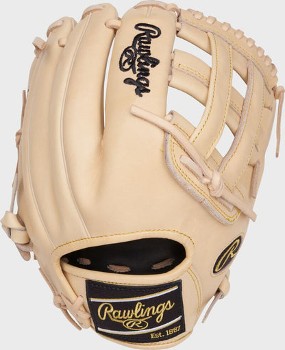 Rawlings 2025 HOH 12.25" Camel Baseball Glove