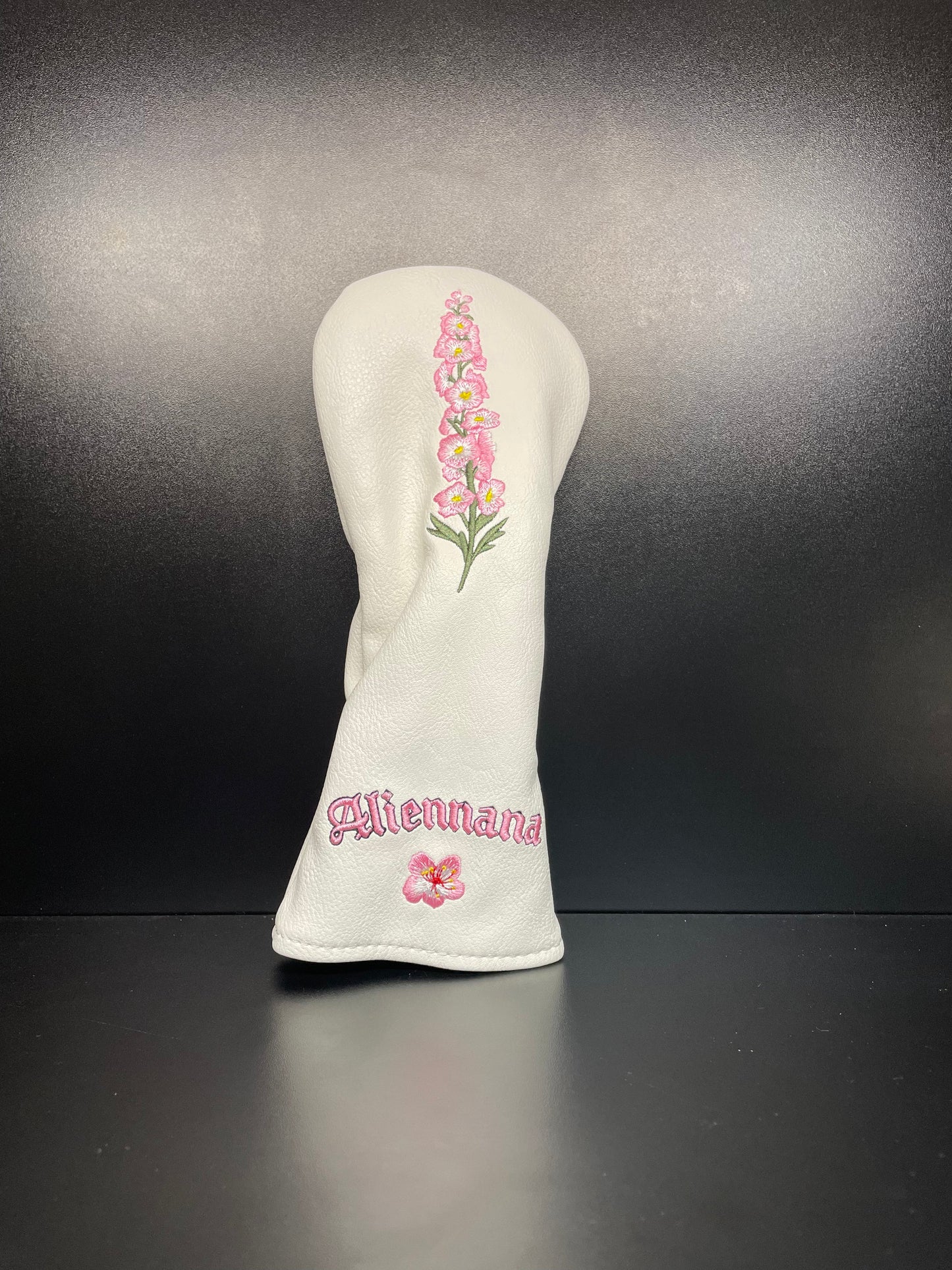 Pink Snapdragon Flower Headcover