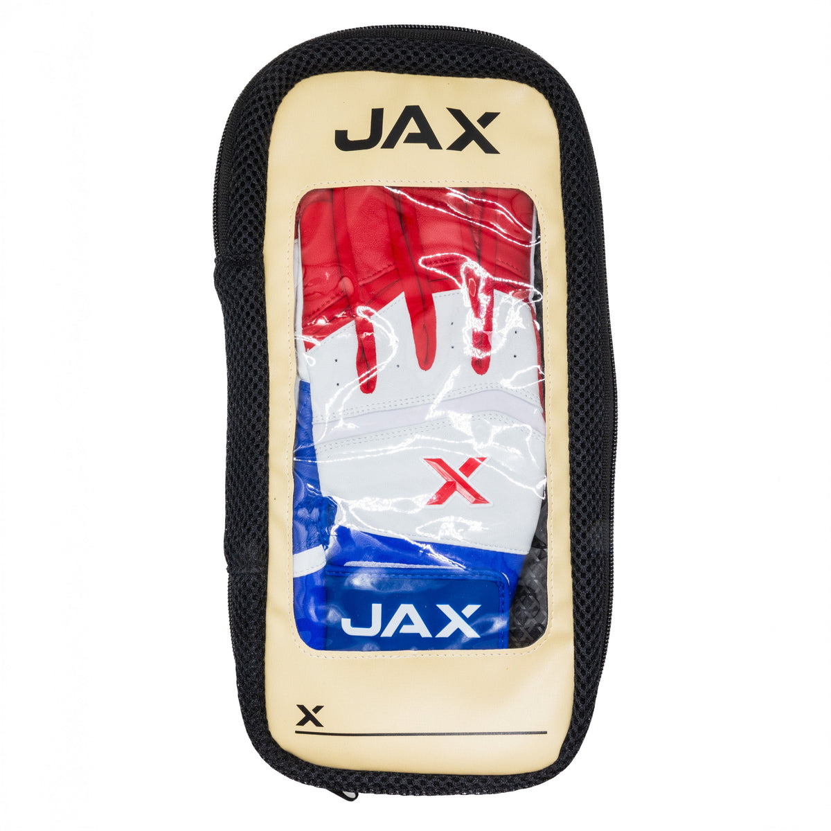 USA Pop Baseball & Softball Batting Gloves | Pro Cuff (w/ Carrying Zip Bag)