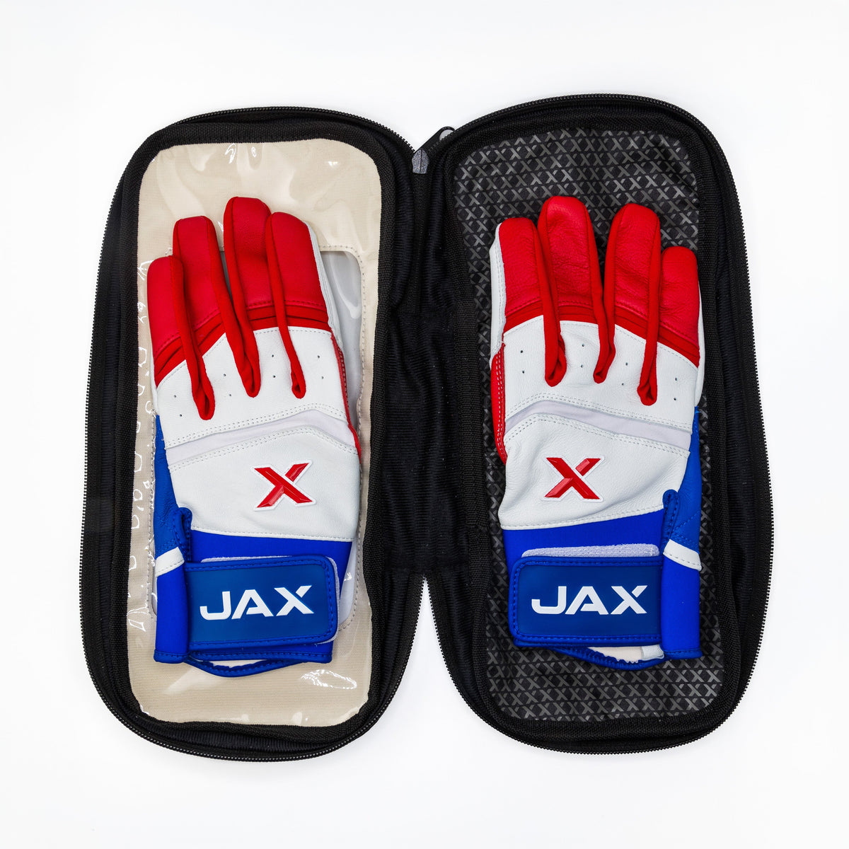 USA Pop Baseball & Softball Batting Gloves | Pro Cuff (w/ Carrying Zip Bag)