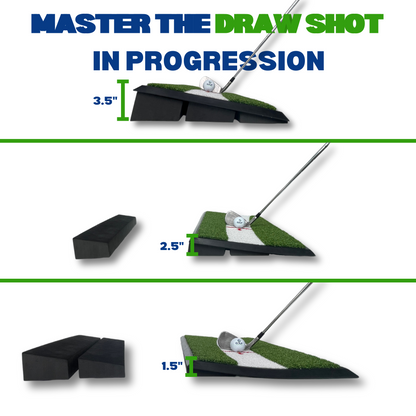 Draw Board Golf Training Aid – Master Your Swing Path