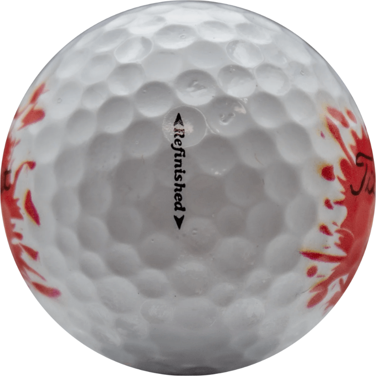 Refurbished Titleist Pro V1x Blood Splatter Golf Balls