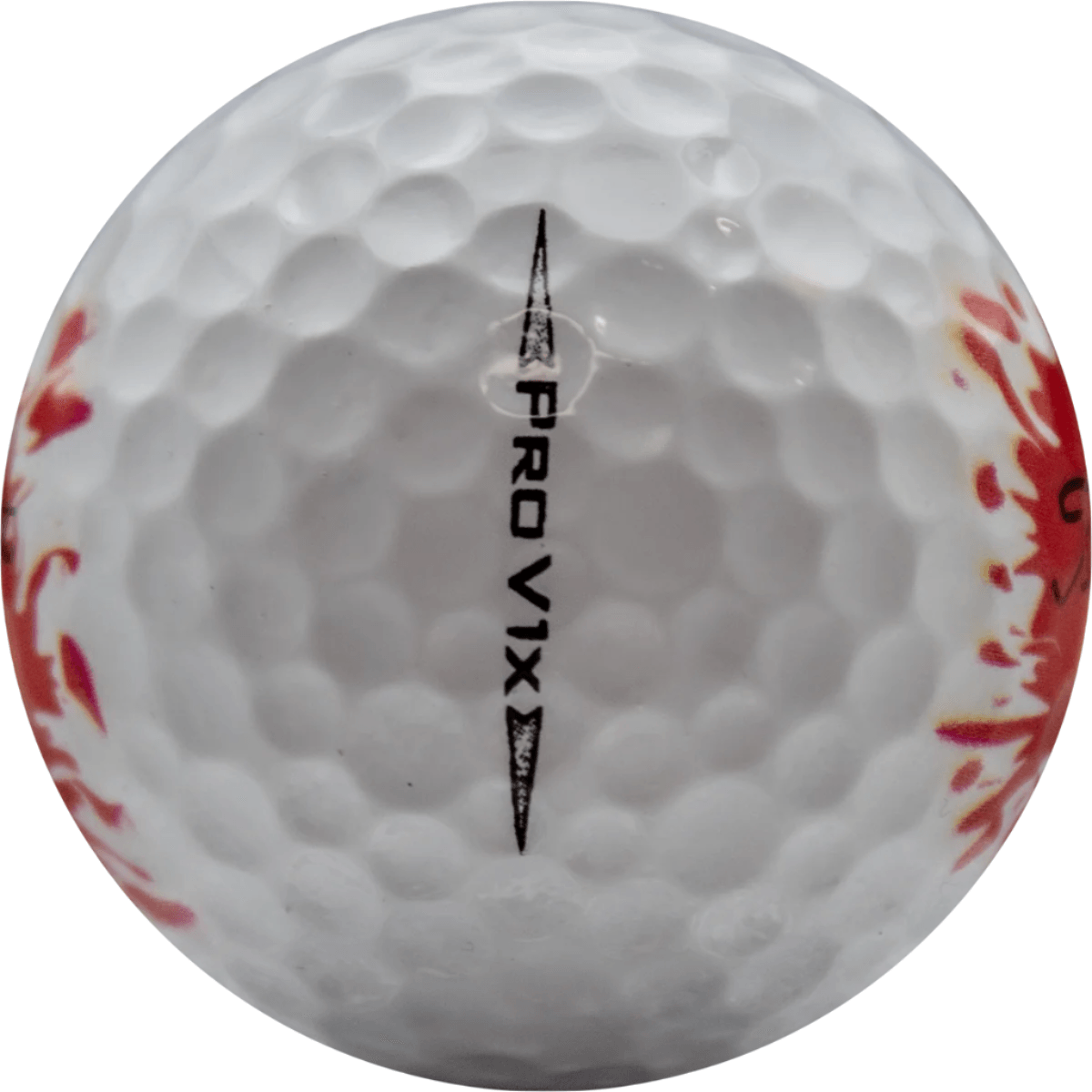 Refurbished Titleist Pro V1x Blood Splatter Golf Balls